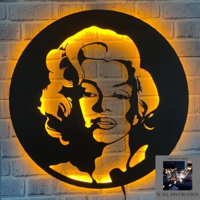 Marilyn Monroe LED Wall Decoration